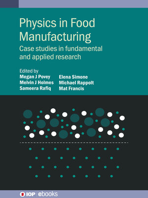 cover image of Physics in Food Manufacturing 